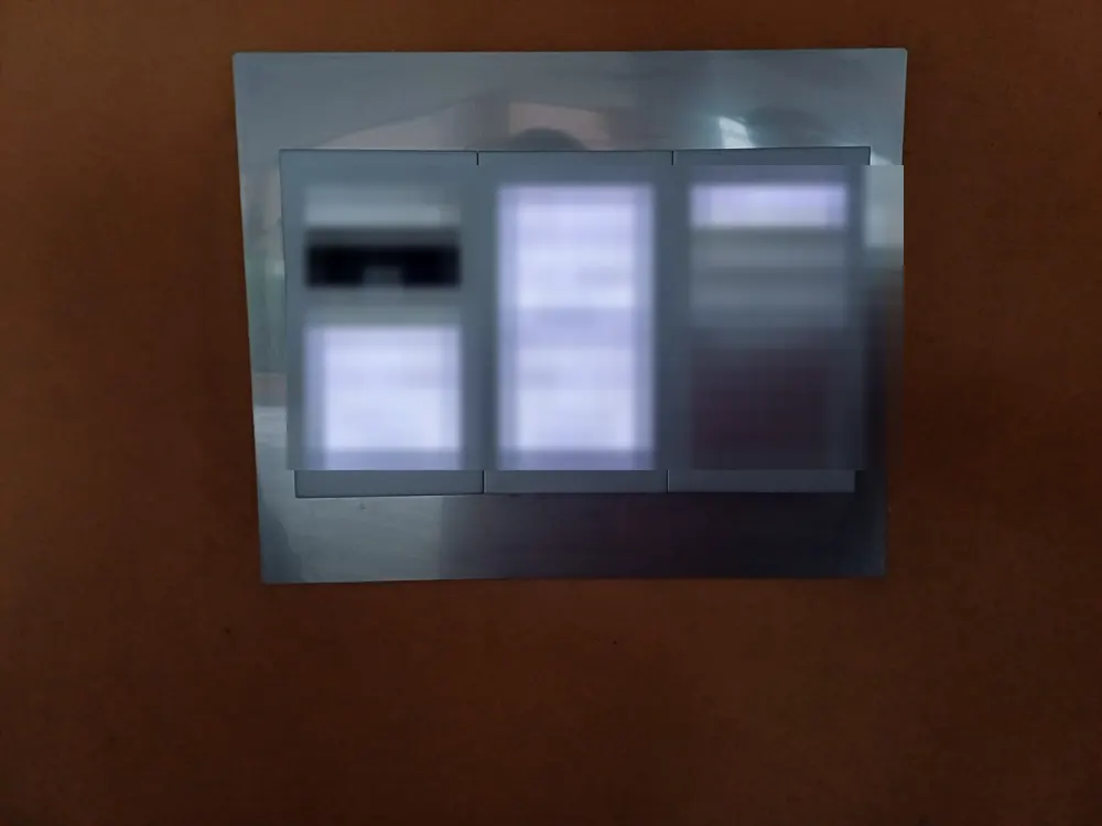 Impianto videocitofonico condominiale con moduli affiancati